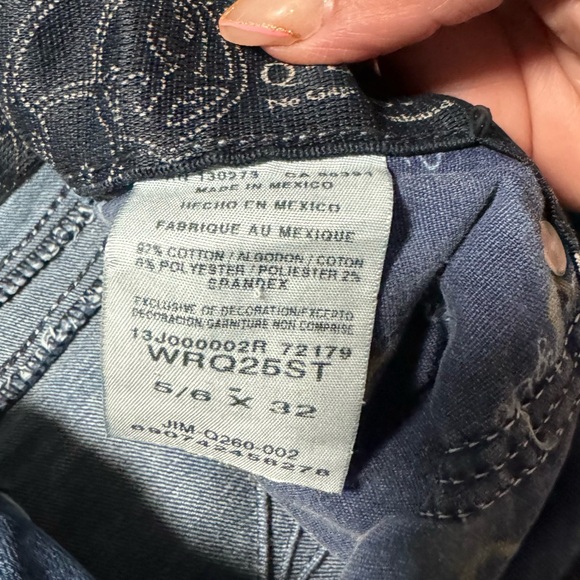 Q Baby No Gap Waistband Womenβs Jeans Elastic waist 5/6 x 32 mid rise - Picture 12 of 13